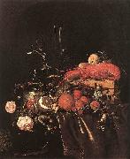 Still-Life with Fruit Flowers, Glasses Jan Davidsz. de Heem